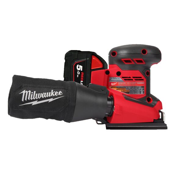 Аккумуляторная шлифовальная машина Milwaukee M18 BQSS-502B - 4933479967, Модель: M18 BQSS-502B, фото, изображение 4 Аккумуляторная шлифовальная машина Milwaukee M18 BQSS-502B - 4933479967, Модель: M18 BQSS-502B, внеший вид, изображение 4