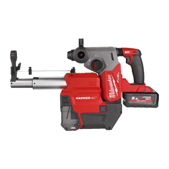 Универсальная аккумуляторная система пылеудаления для перфораторов Milwaukee M18 FDDEXL-0 - 4933478508, внеший вид, изображение 3