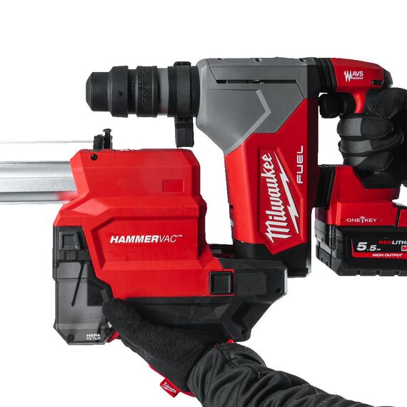 Аккумуляторная система пылеудаления для перфораторов Milwaukee M18 FPDDEXL-0 - 4933478509, внеший вид, изображение 6