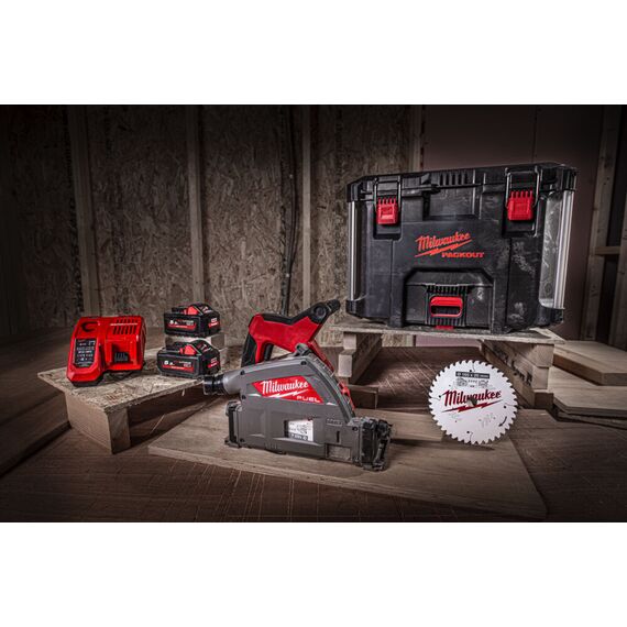 Аккумуляторная циркулярная пила по дереву и пластику Milwaukee M18 FPS55-552P - 4933478778, Модель: M18 FPS55-552P, фото, изображение 21 Аккумуляторная циркулярная пила по дереву и пластику Milwaukee M18 FPS55-552P - 4933478778, Модель: M18 FPS55-552P, внеший вид, изображение 21