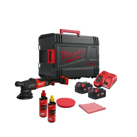 Аккумуляторная эксцентриковая шлифовальная машина Milwaukee M18 FROP15-502X KIT - 4933492352, Модель: M18 FROP15-502X KIT, фото, изображение 14 Аккумуляторная эксцентриковая шлифовальная машина Milwaukee M18 FROP15-502X KIT - 4933492352, Модель: M18 FROP15-502X KIT, внеший вид, изображение 14