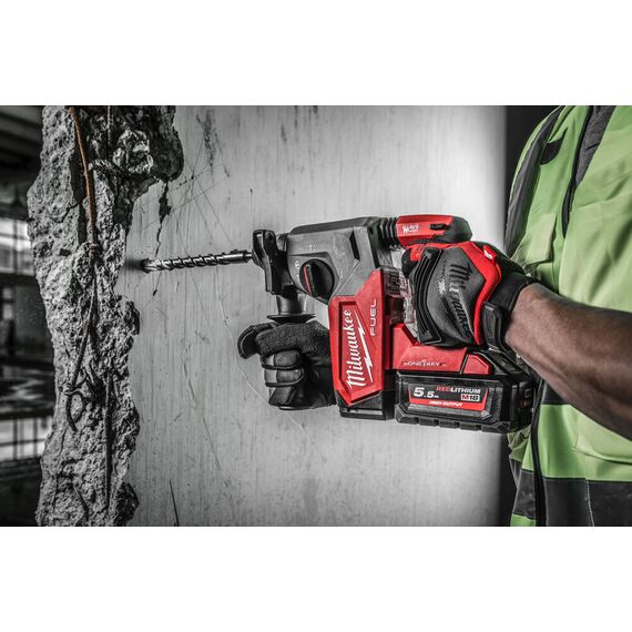 Аккумуляторный перфоратор Milwaukee M18 ONEFH-0X - 4933478886, Модель: M18 ONEFH-0X, фото, изображение 8 Аккумуляторный перфоратор Milwaukee M18 ONEFH-0X - 4933478886, Модель: M18 ONEFH-0X, внеший вид, изображение 8