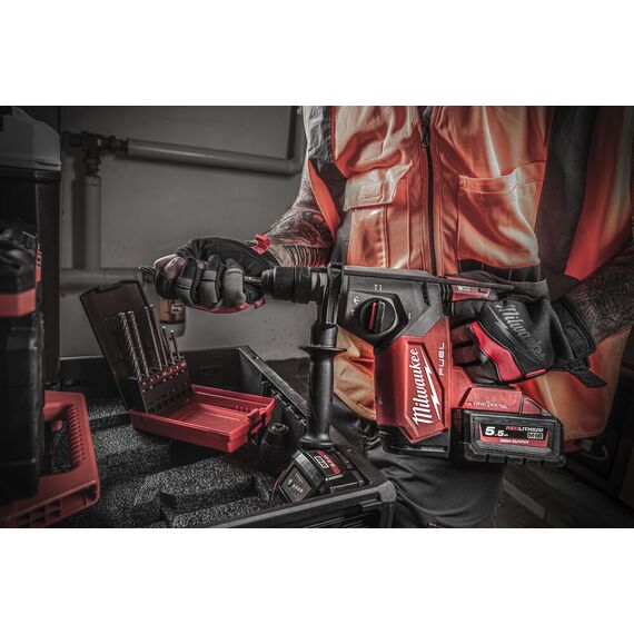 Аккумуляторный перфоратор Milwaukee M18 ONEFHX-0X - 4933478503, Модель: M18 ONEFHX-0X, фото, изображение 18 Аккумуляторный перфоратор Milwaukee M18 ONEFHX-0X - 4933478503, Модель: M18 ONEFHX-0X, внеший вид, изображение 18