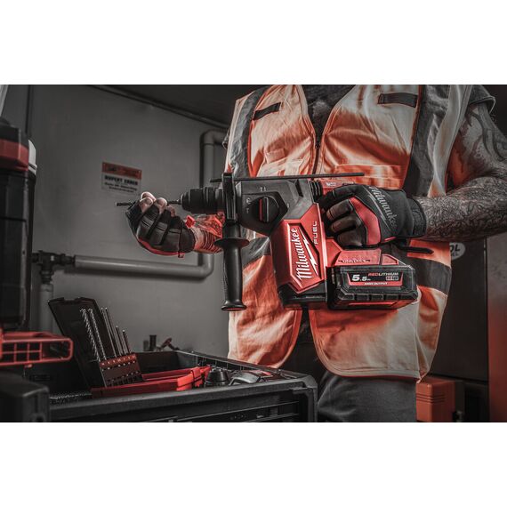 Аккумуляторный перфоратор Milwaukee M18 ONEFHX-0X - 4933478503, Модель: M18 ONEFHX-0X, фото, изображение 19 Аккумуляторный перфоратор Milwaukee M18 ONEFHX-0X - 4933478503, Модель: M18 ONEFHX-0X, внеший вид, изображение 19
