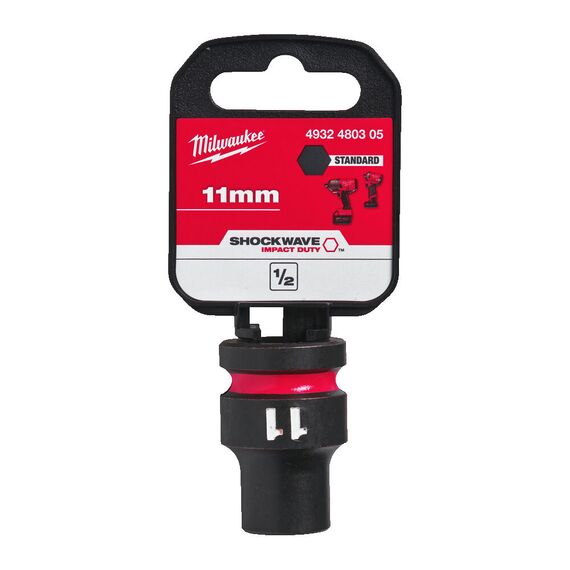 Ударная головка Milwaukee 11 MM ½˝ IMPACT SOCKET STD - 4932480305, Модель: 11 MM ½˝ IMPACT SOCKET STD, внеший вид, изображение 2