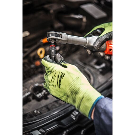 Ударная головка Milwaukee 13 MM ¼˝ IMPACT SOCKET DEEP удлиненная - 4932480262, Модель: 13 MM ¼˝ IMPACT SOCKET DEEP, внеший вид, изображение 4