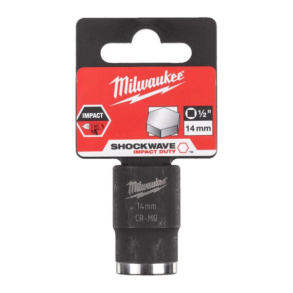 Ударная головка Milwaukee 14 MM ½˝ IMPACT SOCKET - 4932478039, Модель: 14 MM ½˝ IMPACT SOCKET, фото, изображение 2 Ударная головка Milwaukee 14 MM ½˝ IMPACT SOCKET - 4932478039, Модель: 14 MM ½˝ IMPACT SOCKET, внеший вид, изображение 2