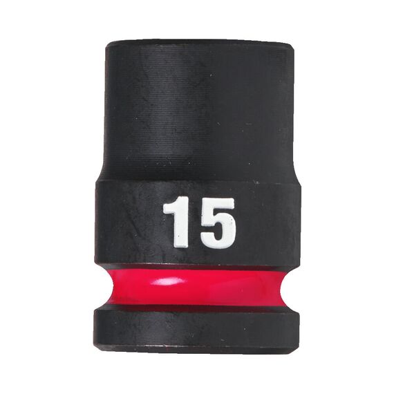 Ударная головка Milwaukee 15 MM ½˝ IMPACT SOCKET STD - 4932480309, Модель: 15 MM ½˝ IMPACT SOCKET STD, внеший вид