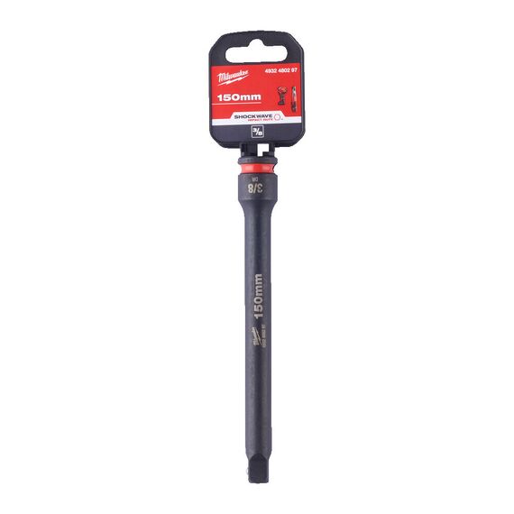 Удлинитель для головок Milwaukee 150 MM ⅜˝ IMPACT EXTENSION - 4932480297, Модель: 150 MM ⅜˝ IMPACT EXTENSION, внеший вид, изображение 2