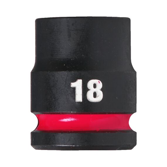 Ударная головка Milwaukee 18 MM ½˝ IMPACT SOCKET STD - 4932480312, Модель: 18 MM ½˝ IMPACT SOCKET STD, внеший вид