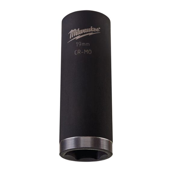 Ударная головка Milwaukee 19 MM ⅜˝ IMPACT SOCKET-LONG удлиненная - 4932478031, Модель: 19 MM ⅜˝ IMPACT SOCKET-LONG, внеший вид