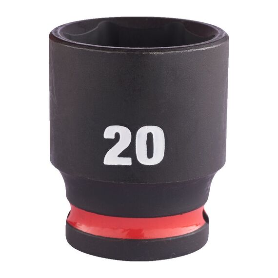 Ударная головка Milwaukee 20 MM ⅜˝ IMPACT SOCKET STD - 4932480277, Модель: 20 MM ⅜˝ IMPACT SOCKET STD, внеший вид