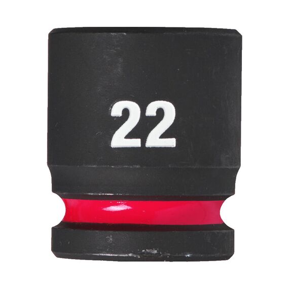 Ударная головка Milwaukee 22 MM ½˝ IMPACT SOCKET STD - 4932480316, Модель: 22 MM ½˝ IMPACT SOCKET STD, внеший вид
