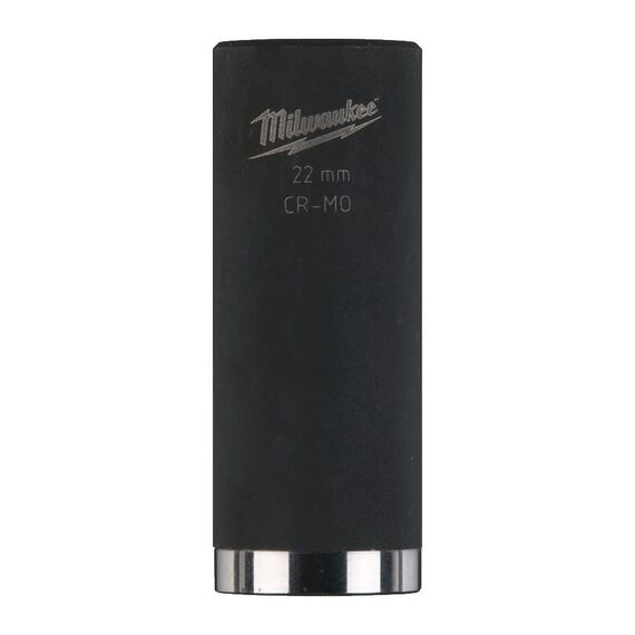 Ударная головка Milwaukee 22 MM ⅜˝ IMPACT SOCKET-LONG удлиненная - 4932478033, Модель: 22 MM ⅜˝ IMPACT SOCKET-LONG, внеший вид