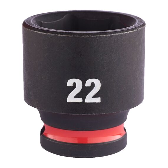 Ударная головка Milwaukee 22 MM ⅜˝ IMPACT SOCKET STD - 4932480279, Модель: 22 MM ⅜˝ IMPACT SOCKET STD, внеший вид