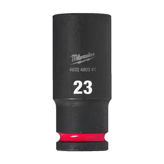 Ударная головка Milwaukee 23 MM ½˝ IMPACT SOCKET DEEP удлиненная - 4932480341, Модель: 23 MM ½˝ IMPACT SOCKET DEEP, внеший вид
