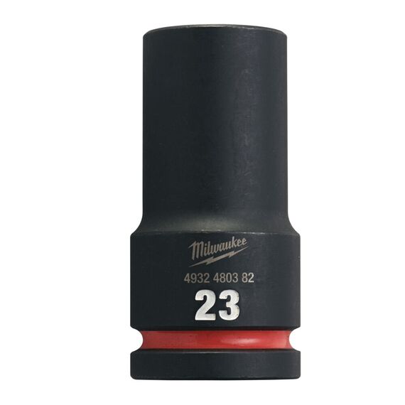 Ударная головка Milwaukee 23 MM ¾˝ IMPACT SOCKET DEEP удлиненная - 4932480382, Модель: 23 MM ¾˝ IMPACT SOCKET DEEP, внеший вид