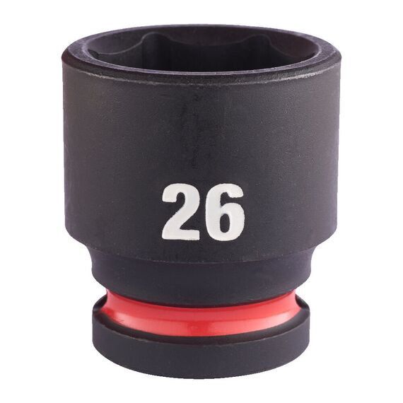 Ударная головка Milwaukee 26 MM ½˝ IMPACT SOCKET STD - 4932480320, Модель: 26 MM ½˝ IMPACT SOCKET STD, внеший вид