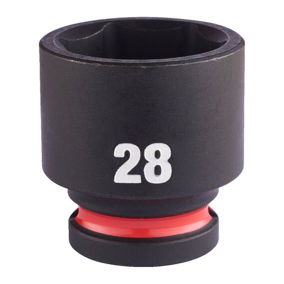 Ударная головка Milwaukee 28 MM ½˝ IMPACT SOCKET STD - 4932480322, Модель: 28 MM ½˝ IMPACT SOCKET STD, внеший вид