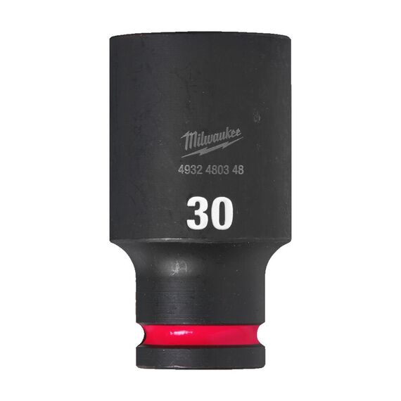 Ударная головка Milwaukee 30 MM ½˝ IMPACT SOCKET DEEP удлиненная - 4932480348, Модель: 30 MM ½˝ IMPACT SOCKET DEEP, внеший вид