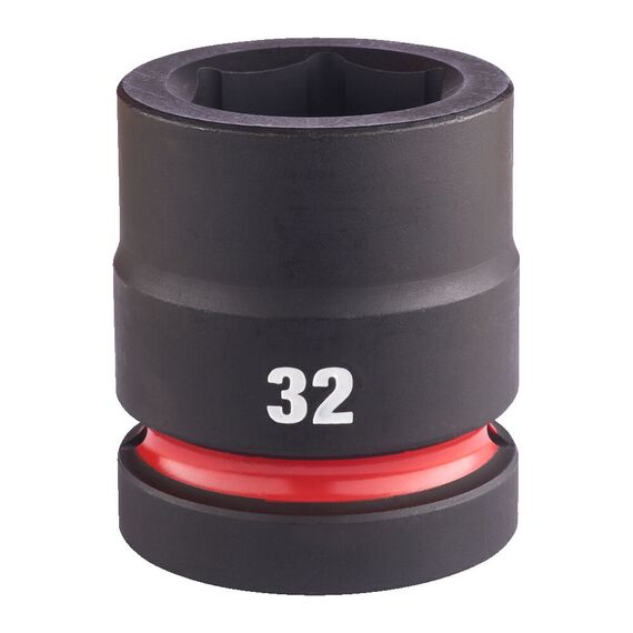 Ударная головка Milwaukee 32 MM 1˝ IMPACT SOCKET STD - 4932480410, Модель: 32 MM 1˝ IMPACT SOCKET STD, внеший вид
