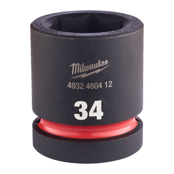 Ударная головка Milwaukee 34 MM 1˝ IMPACT SOCKET STD - 4932480412, Модель: 34 MM 1˝ IMPACT SOCKET STD, внеший вид