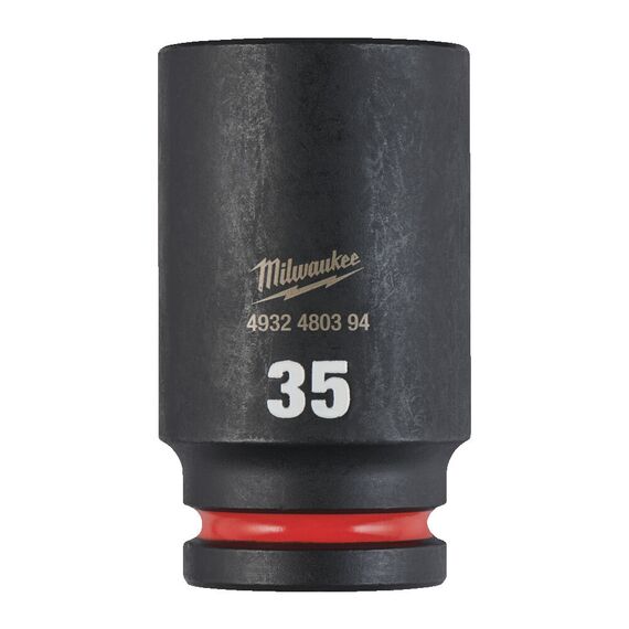 Ударная головка Milwaukee 35 MM ¾˝ IMPACT SOCKET DEEP удлиненная - 4932480394, Модель: 35 MM ¾˝ IMPACT SOCKET DEEP, внеший вид