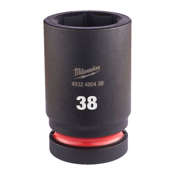 Ударная головка Milwaukee 38 MM 1˝ IMPACT SOCKET DEEP удлиненная - 4932480430, Модель: 38 MM 1˝ IMPACT SOCKET DEEP, внеший вид