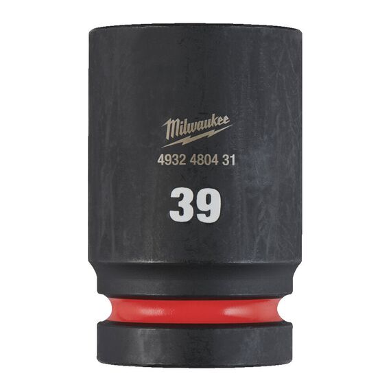 Ударная головка Milwaukee 39 MM 1˝ IMPACT SOCKET DEEP удлиненная - 4932480431, Модель: 39 MM 1˝ IMPACT SOCKET DEEP, внеший вид