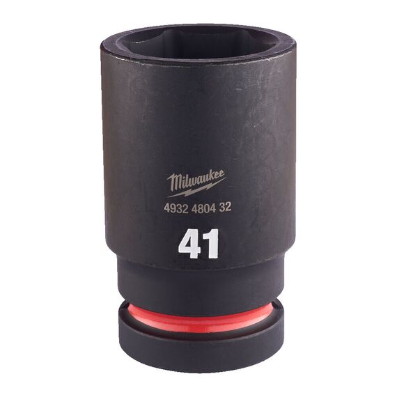 Ударная головка Milwaukee 41 MM 1˝ IMPACT SOCKET DEEP удлиненная - 4932480432, Модель: 41 MM 1˝ IMPACT SOCKET DEEP, внеший вид