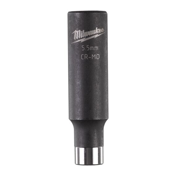 Ударная головка Milwaukee 5,5 MM ¼˝ IMPACT SOCKET удлиненная - 4932472286, Модель: 5,5 MM ¼˝ IMPACT SOCKET, внеший вид