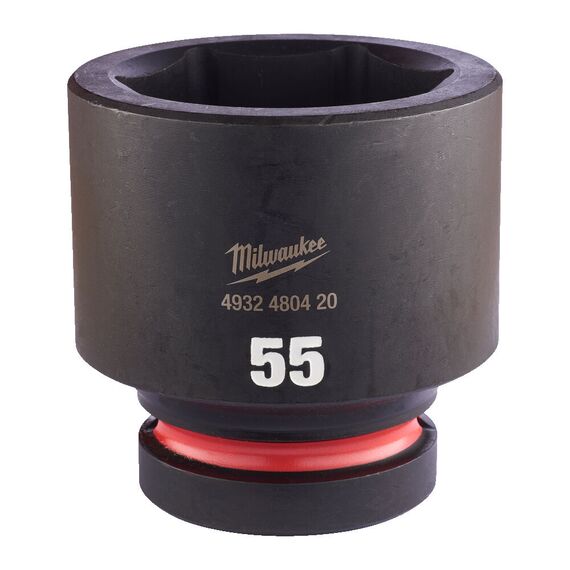 Ударная головка Milwaukee 55 MM 1˝ IMPACT SOCKET STD - 4932480420, Модель: 55 MM 1˝ IMPACT SOCKET STD, внеший вид