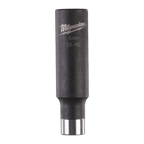 Ударная головка Milwaukee 6 MM ¼˝ IMPACT SOCKET удлиненная - 4932478000, Модель: 6 MM ¼˝ IMPACT SOCKET, внеший вид