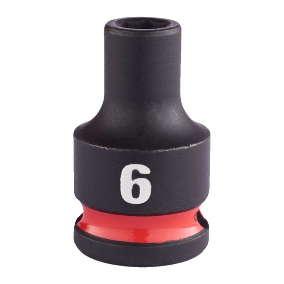 Ударная головка Milwaukee 6 MM ⅜˝ IMPACT SOCKET STD - 4932480263, Модель: 6 MM ⅜˝ IMPACT SOCKET STD, внеший вид