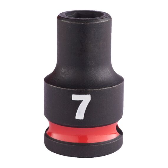 Ударная головка Milwaukee 7 MM ⅜˝ IMPACT SOCKET STD - 4932480264, Модель: 7 MM ⅜˝ IMPACT SOCKET STD, внеший вид