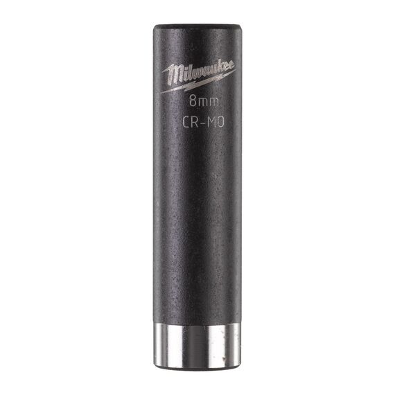 Ударная головка Milwaukee 8 MM ¼˝ IMPACT SOCKET удлиненная - 4932478002, Модель: 8 MM ¼˝ IMPACT SOCKET, внеший вид