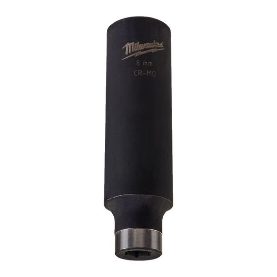 Ударная головка Milwaukee 8 MM ⅜˝ IMPACT SOCKET-LONG удлиненная - 4932478021, Модель: 8 MM ⅜˝ IMPACT SOCKET-LONG, внеший вид
