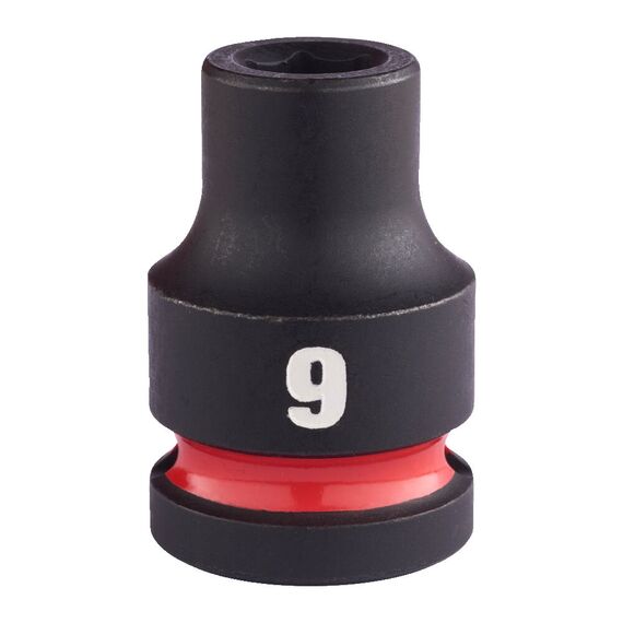 Ударная головка Milwaukee 9 MM ½˝ IMPACT SOCKET STD - 4932480303, Модель: 9 MM ½˝ IMPACT SOCKET STD, внеший вид