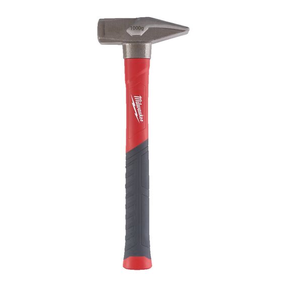 Молоток инженерный с рукояткой из стекловолокна Milwaukee FIBERGLASS ENGINEERS HAMMER 1000G - 4932478665, Модель: FIBERGLASS ENGINEERS HAMMER 1000G, внеший вид