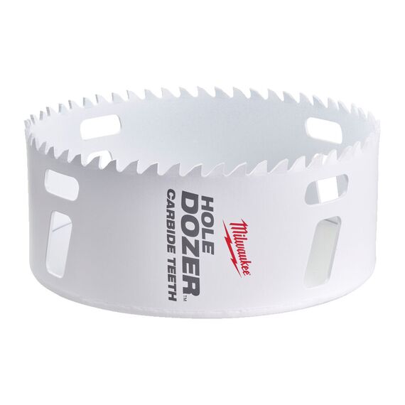 Биметаллическая коронка с твердосплавными зубьями Milwaukee HOLE DOZER CARBIDE 121 MM - 49560847, Диаметр: 121, Модель: HOLE DOZER CARBIDE 121 MM, внеший вид