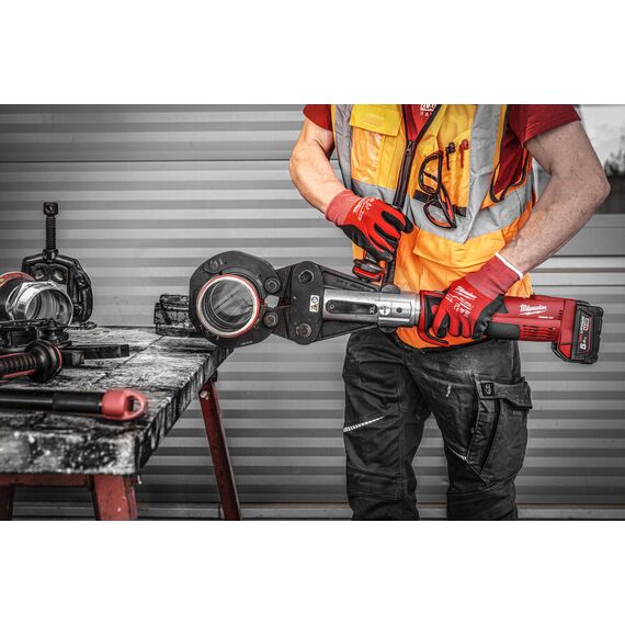 Аккумуляторный гидравлический инструмент для обжима труб Milwaukee M18 BLHPTXL-502P - 4933479441, Модель: M18 BLHPTXL-502P, фото, изображение 15 Аккумуляторный гидравлический инструмент для обжима труб Milwaukee M18 BLHPTXL-502P - 4933479441, Модель: M18 BLHPTXL-502P, внеший вид, изображение 15