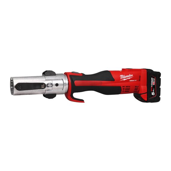 Аккумуляторный гидравлический инструмент для обжима труб Milwaukee M18 BLHPTXL-502P - 4933479441, Модель: M18 BLHPTXL-502P, фото, изображение 2 Аккумуляторный гидравлический инструмент для обжима труб Milwaukee M18 BLHPTXL-502P - 4933479441, Модель: M18 BLHPTXL-502P, внеший вид, изображение 2