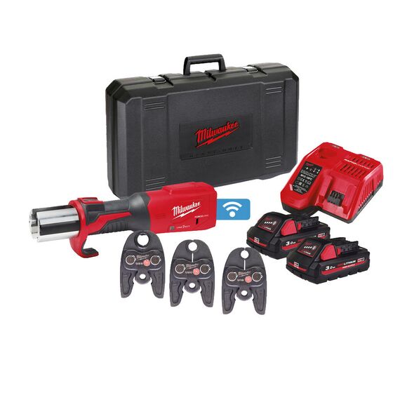 Аккумуляторный гидравлический инструмент для обжима труб Milwaukee M18 ONEBLHPT-302C U-SET - 4933478309, Модель: M18 ONEBLHPT-302C U-SET, внеший вид