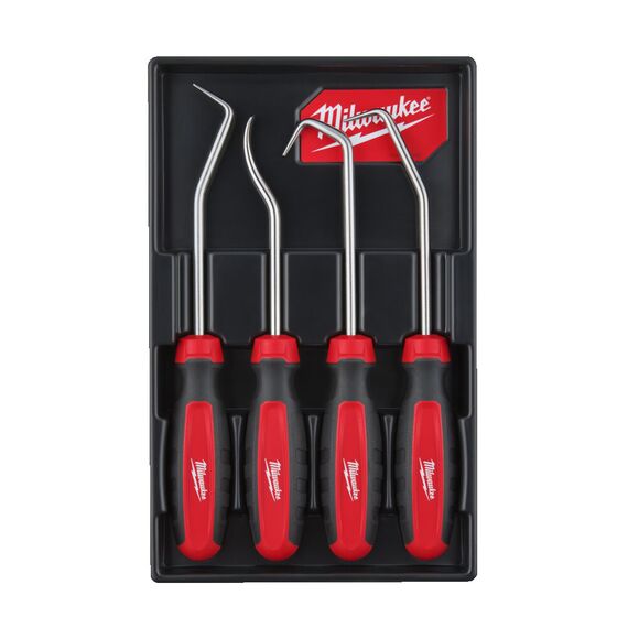 Набор крюков и шил Milwaukee PICK SET-4 PC - 4932480568, Модель: PICK SET-4 PC, внеший вид