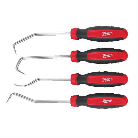 Набор крюков и шил Milwaukee PICK SET-4 PC - 4932480568, Модель: PICK SET-4 PC, фото, изображение 2 Набор крюков и шил Milwaukee PICK SET-4 PC - 4932480568, Модель: PICK SET-4 PC, внеший вид, изображение 2