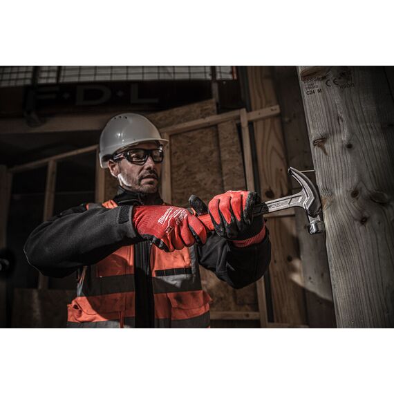 Стальной молоток с прямым гвоздодером Milwaukee STEEL RIP CLAW HAMMER 16OZ 450G - 4932478653, Модель: STEEL RIP CLAW HAMMER 16OZ 450G, внеший вид, изображение 7