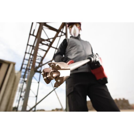 Бур туннельный Milwaukee TCT SDS-MAX 40 x 550 - 4932492053, Диаметр: 40, Модель: TCT SDS-MAX 40 x 550, Длина (мм): 550, внеший вид, изображение 2