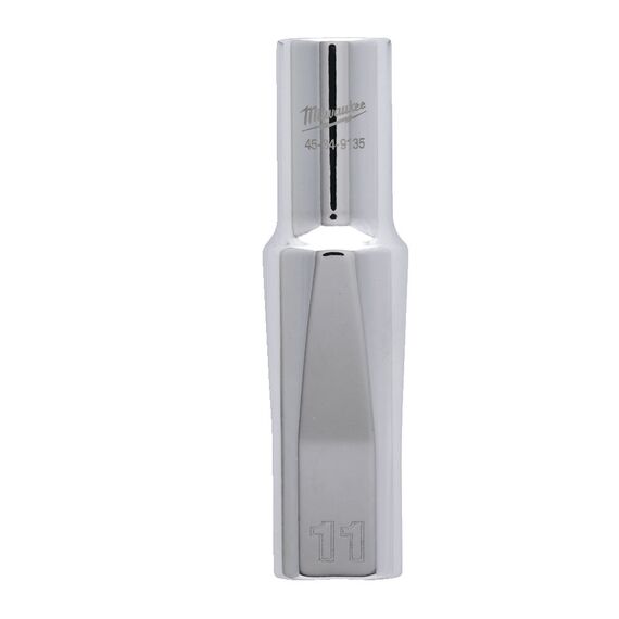 Головка Milwaukee ½˝ DRIVE SOCKET METRIC DEEP-11 MM удлиненная - 4932480031, Модель: ½˝ DRIVE SOCKET METRIC DEEP-11 MM, внеший вид