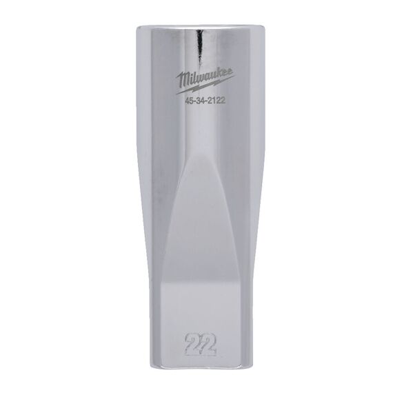 Головка Milwaukee ½˝ DRIVE SOCKET METRIC DEEP-22 MM удлиненная - 4932480042, Модель: ½˝ DRIVE SOCKET METRIC DEEP-22 MM, внеший вид