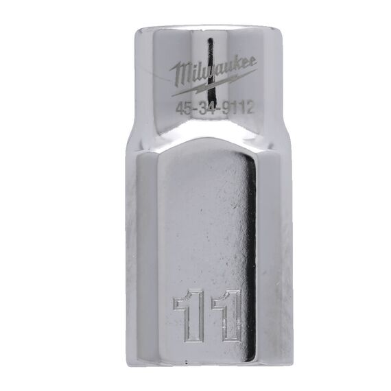 Головка Milwaukee ½˝ DRIVE SOCKET METRIC STANDARD-11 MM - 4932480009, Модель: ½˝ DRIVE SOCKET METRIC STANDARD-11 MM, внеший вид